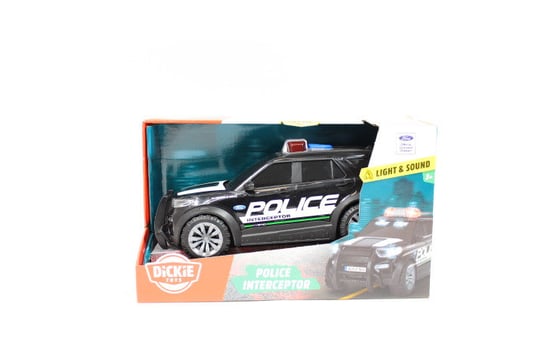 Dickie Toys, Ford Policja 27,5Cm Św/Dźw 371-4018 Dickie Toys