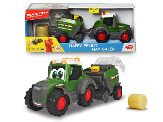 Dickie Toys, Happy Fendt, traktor z maszyna do belowania Dickie Toys