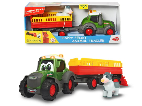 Dickie Toys, Happy Fendt, traktor z przyczepką Dickie Toys
