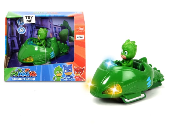 Dickie Toys, Pidżamersi, pojazd z figurką Mission Racer Gekson Dickie Toys