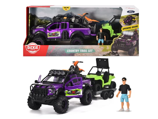 Dickie Toys, Playlife zestaw offroad, 38 cm Dickie Toys