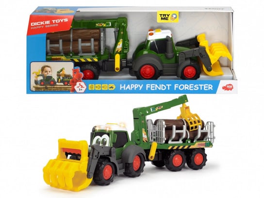 Dickie Toys, pojazd Happy Fendt Leśny zestaw Dickie Toys