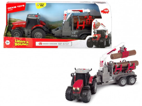 Dickie Toys, pojazd rolniczy Traktor Massey Ferguson Dickie Toys