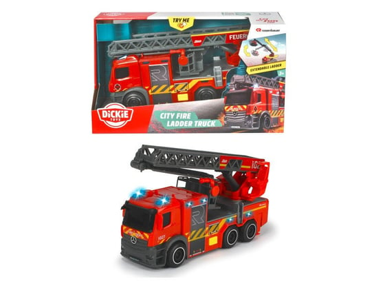 Dickie Toys, Pojazd straż pożarna SOS Rosenbauer 23 cm Dickie Toys
