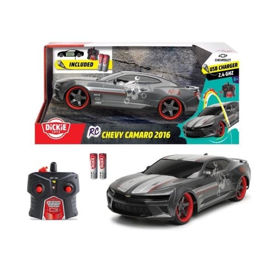 Dickie Toys, RC Chevy Camaro 2016, 29 cm Dickie Toys