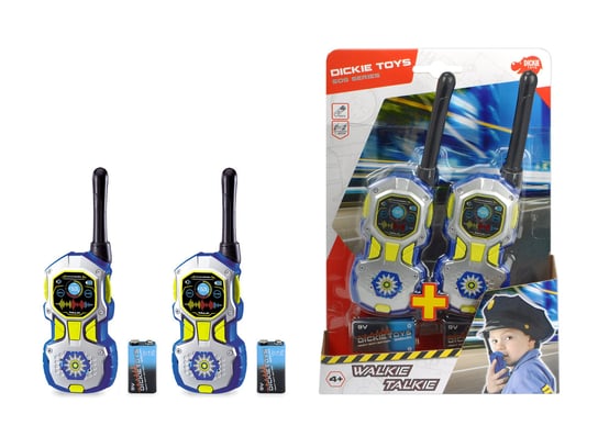 Dickie Toys RC & Flying Objects, walkie Talkie Policyjne Dickie Toys