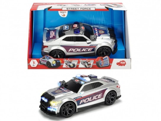 Dickie Toys, samochód Policja Street Force Dickie Toys