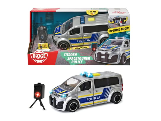 Dickie Toys SOS Citroën policja kontrola prędkości, 15 cm Dickie Toys