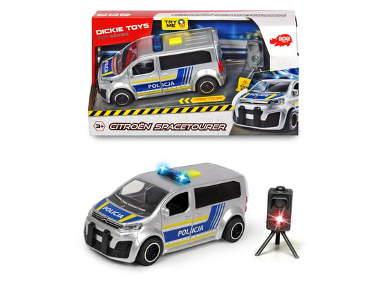 Dickie Toys, SOS, samochód policyjny Citroen SpaceTourer Dickie Toys
