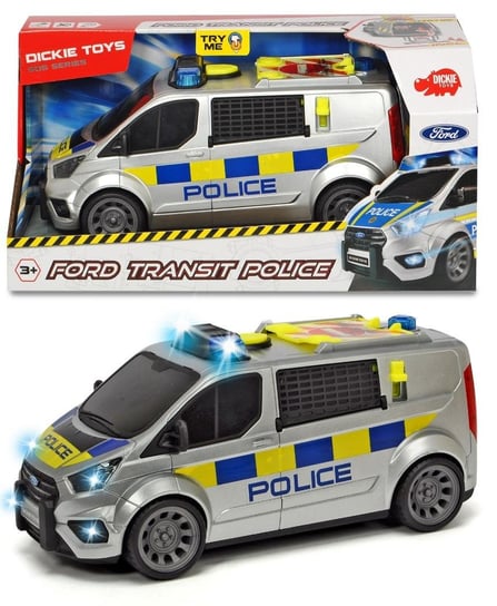 Dickie Toys, SOS, samochód policyjny Ford Transit Dickie Toys