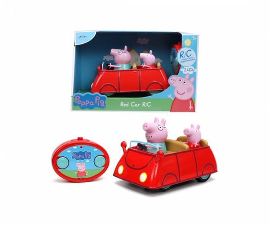 Dickie Toys, Świnka Peppa, samochód zdalnie sterowany, 17.5 cm Dickie Toys