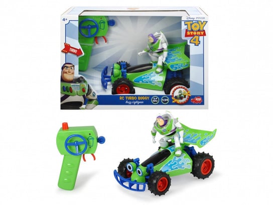Dickie Toys, Toy Story 4, pojazd zdalnie sterowany Buggy i Buzz Astral Dickie Toys