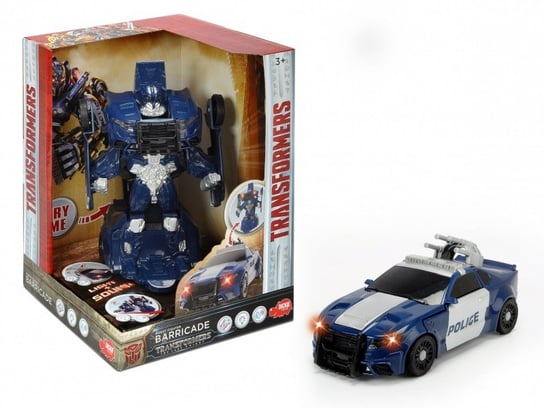 Dickie Toys, Transformers, robot Bojowy Barricade Dickie Toys