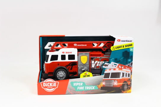 Dickie Toys, Viper Wóz Strażacki 27,5Cm Św/Dźw 371-4019 Dickie Toys