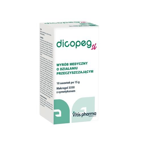 Dicopeg SI, Proszek do rozpuszczenia, 10x15g Vitis Pharma