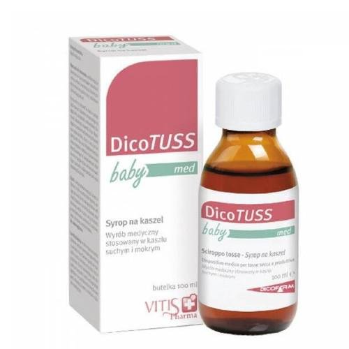 DicoTuss Baby Med, Syrop na kaszel, 100 ml DicoTUSS