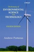 Dictionary of Environmental Science and Technology Porteous Andrew