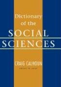 Dictionary of the Social Sciences Oxford University Press