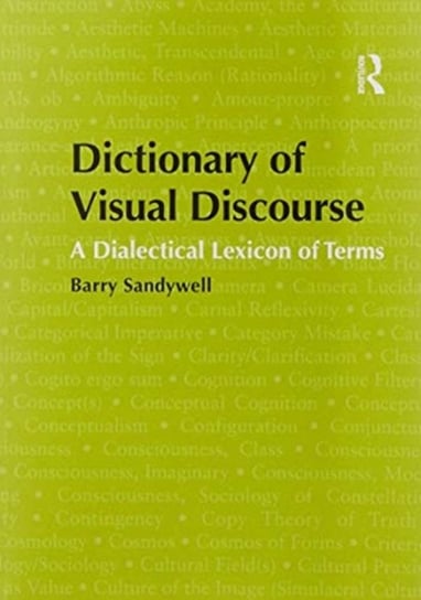 Dictionary of Visual Discourse Sandywell Barry
