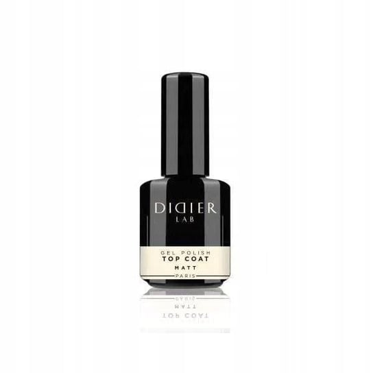 Didier, Lakier hybrydowy Top matowy Coat Matt, 15 ml Didier Lab