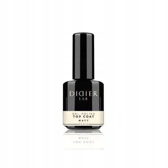 Didier, Lakier hybrydowy Top matowy Coat Matt, 15 ml Didier