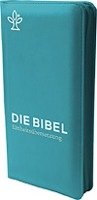 Die Bibel. Taschenausgabe verde mit Reißverschluss Katholisches Bibelwerk