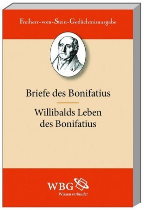 Die Briefe des Bonifatius Wbg Academic, Wbg Academic In Wissenschaftliche Buchgesellschaft