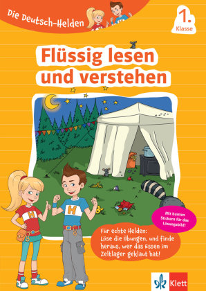 Die Deutsch-Helden Flüssig lesen und verstehen 1. Klasse Klett Lerntraining