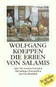 Die Erben von Salamis. Großdruck Koeppen Wolfgang