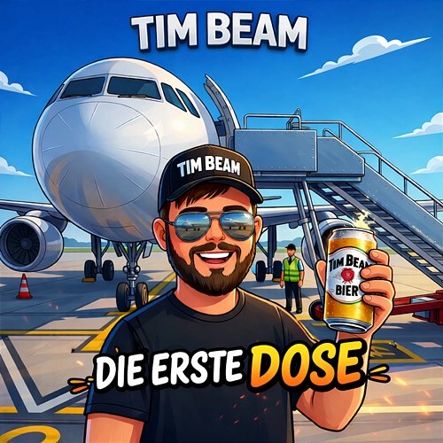 Die erste Dose Tim Beam