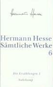 Die Erzählungen 1 Hesse Hermann