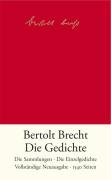 Die Gedichte Brecht Bertolt