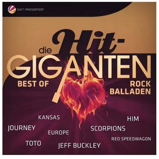 Die Hit Giganten Best Of Rock Baladen, płyta winylowa Various Artists