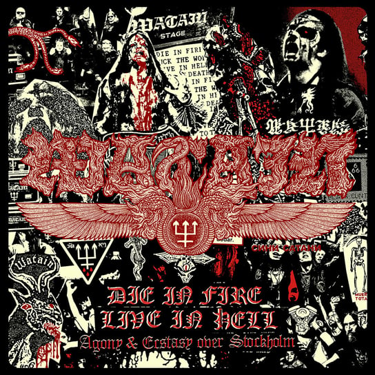 Die in Fire: Live in Hell, płyta winylowa Watain