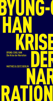 Die Krise der Narration Matthes & Seitz Berlin