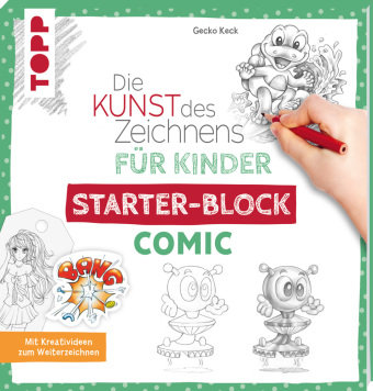 Die Kunst des Zeichnens für Kinder Starter-Block - Comic Frech Verlag Gmbh