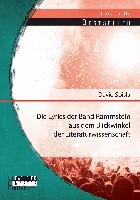 Die Lyrics der Band Rammstein aus dem Blickwinkel der Literaturwissenschaft Spisla David