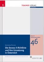 Die Seveso II-Richtlinie und ihre Umsetzung in Österreich Pichler Katharina