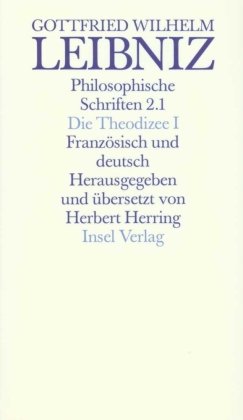 Die Theodizee. Essais de Theodicee, in 2 Tl.-Bdn. Insel Verlag