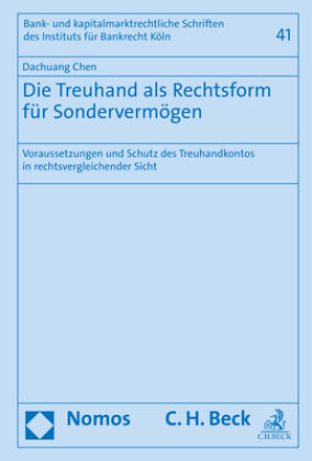 Die Treuhand Als Rechtsform Für Sondervermögen - Zakład Wydawniczy ...