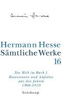 Die Welt im Buch 1 Hesse Hermann