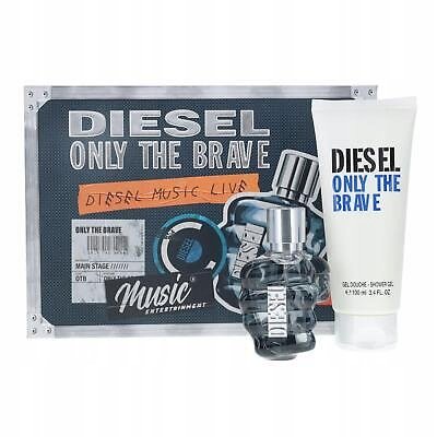Diesel Only The Brave, Zestaw kosmetyków, 2 szt. Diesel