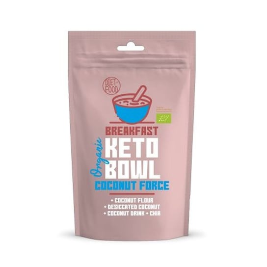 Diet-Food, granola Keto Bowl Coconut Force, 200 g Mipama