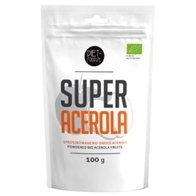 Diet-Food, sproszkowane bio owoce aceroli Super Acerola, 100 g Diet-food