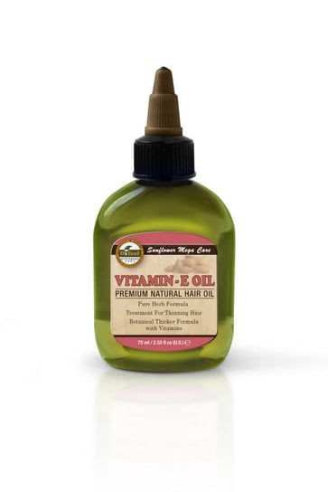 Difeel, Premium Natural Hair Vitamin-E Oil, Rewitalizujący olejek do włosów z witaminą E, 75 ml Difeel