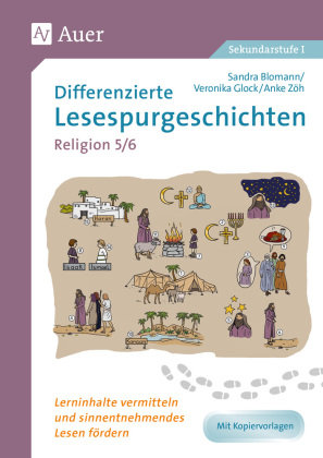Differenzierte Lesespurgeschichten Religion 5-6 Auer Verlag in der AAP Lehrerwelt GmbH