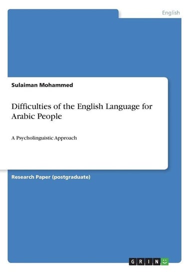Difficulties of the English Language for Arabic People Mohammed Sulaiman