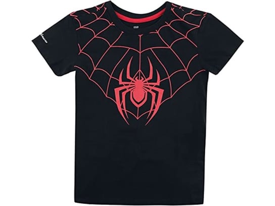 Difuzed Spider-Man - Miles Morales - T-Shirt Chłopięcy (110/116) Czarny Inna marka