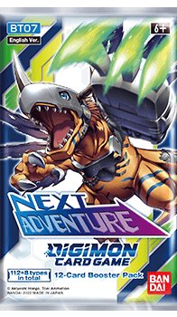 Digimon CG: BT07 Next Adventure Booster karty do gry Bandai BANDAI