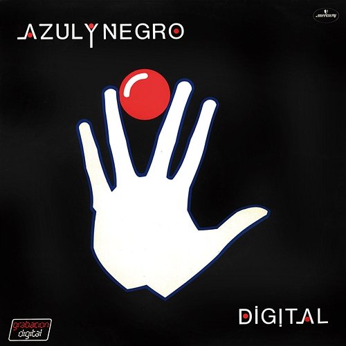 Digital Azul Y Negro